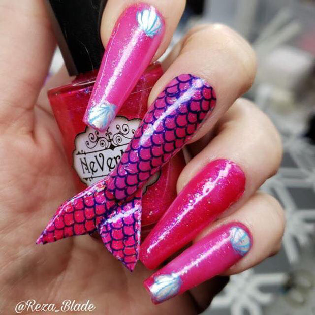 Water Nymph - NeVerMind Polish Nail Polish - Holographic Glitter  Crelly  Jelly Gift